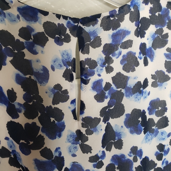 NWT Lauren Ralph Lauren floral print tiered ruffled midi sheath dress size 0 - Picture 8 of 11